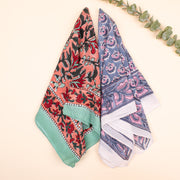 2 Pcs Premium Cotton Bandanas, Soft Cotton Bandanas For men & Women, Unique Print, Handmade Bandana for Head & Neck